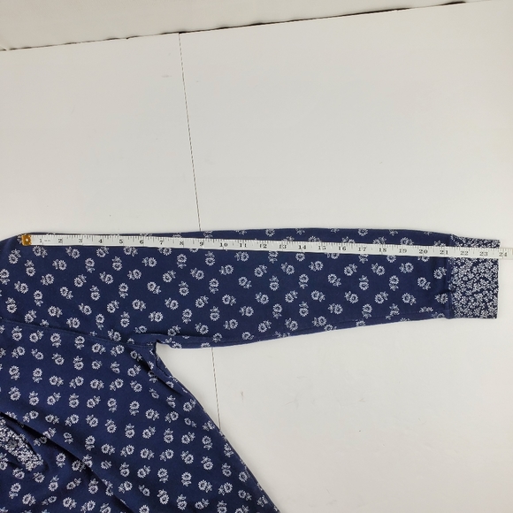 White Stag 5 button long sleeve knit henley 12/14 - Picture 8 of 9